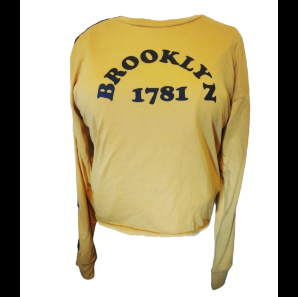 NWT Youth in Revolt Mustard Color Large Top